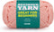 60g Pink Yarn for Crocheting and Knitting;66m (72yds) Cotton Yarn for Beginners with Easy-to-See Stitches;Worsted-Weight Medium #4;Cotton-Nylon Bl...