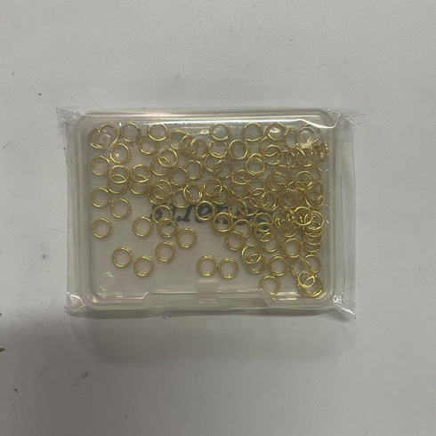 14mm Pack of 100pcs Silver Color Closed Jump Rings for Necklace Bracelet Jewelry Making...