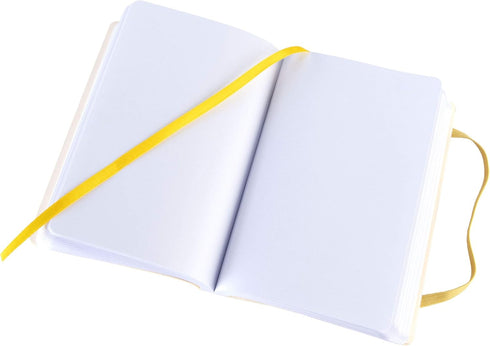 Pentalic 3" x 4" Pocket Sketchbook Traveler Journal, 160 Pages, Citrine Yellow...