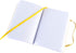 Pentalic 3" x 4" Pocket Sketchbook Traveler Journal, 160 Pages, Citrine Yellow...