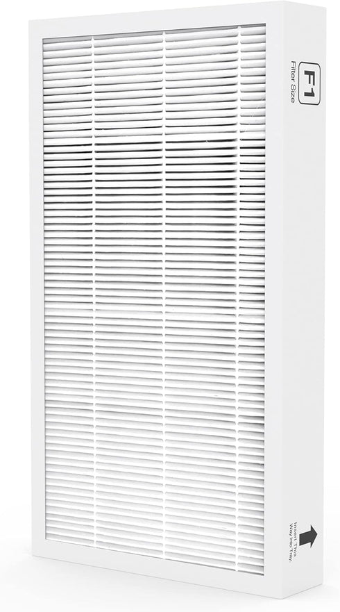 F1 H13 True HEPA Filter Replacement, Compatible with 3M Filtrete C01 T02 Air Purifier, 1 Pack...