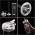 Portable Travel Coffee Press (16oz) - Double Wall with lids and Straws -Single Serve French Press for Travel, Home, Office, & More -No Leak Coffee...