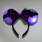 Mouse Ear Light Up Headband, Halloween Headband with LED, Flash Glowing Party Decoration Costume Headwear Hair Accessories for Women Girls...