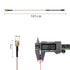 XMSJSIY SMA Male to Dupont Wire Coaxial Coax Test Leads Cable Connector Adapter Extension Wire (Red+Black)-1 pcs...