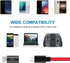 Micro USB to USB C Adapter 4Pack, USB C Fast Charging Convert Connector Charger Compatible with iPhone 15 Pro Plus, Samsung Galaxy S22/S21, Google...