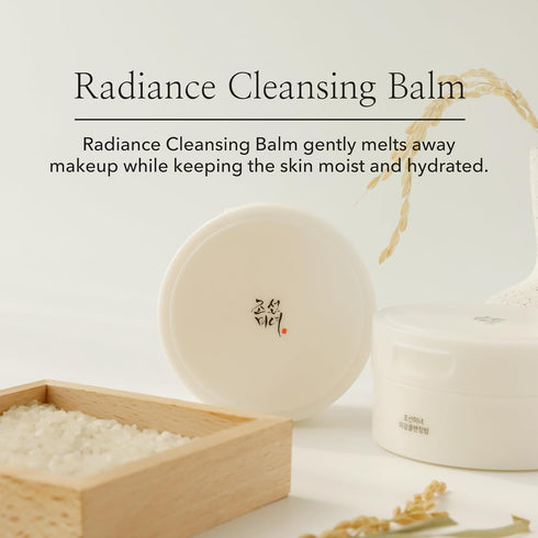 Beauty of Joseon Radiance Cleansing Balm Makeup, Sunscreen, Pore Cleanser for Sensitive Acne Skin. Korean Skincare for Men and Women 100ml, 3.38 f...