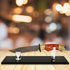 Knife Display Stand Acrylic Knife Stand, Desktop Knife Display, Single Knife Holder for Home Decor (Black Base)...