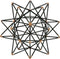Deco 79 Metal Geometric Decorative Sculpture Home Decor Statue with Gold Accents, Accent Figurine 7" x 7" x 7", Black...