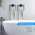 Hand Towel Holder for Bathroom Wall Mount Matte Black Square Hand Towel Rings for Bathroom Hardware Accessories Kitchen Toilet SUS 304 Stainless S...