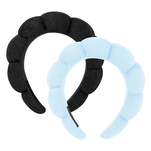 WSICSE 2 Pack Spa Headband for Washing Face, Skincare Headbands Makeup Headband for Washing Face,Skin, Beauty Headband for Teen Girl Gifts Trendy ...