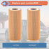 2 Pcs Engine Oil Filter Compatible With Audi Porsche VW Vehicle 2005-2018 A4 A5 A6 A7 A8 Quattro Q5 Q7 S4 S5 SQ5, 2011-2017 Cayenne Panamera, Toua...