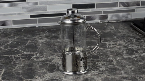 French Press Single Serving Coffee Maker, Small Affordable Coffee Brewer with Highest Filtration, 1 Cup Capacity (12 fl oz/0.35 liter)...