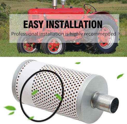 LF584 Oil Filter with Gasket Compatible with Farmall 400 450 B BN Super A AV H M Tractor Engine...
