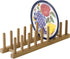 Lipper International 887 Bamboo Wood Plate Rack and Pot Lid Holder, 15-3/8" x 4-3/8" x 4"...