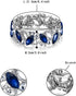 Flyonce Wedding Bridal Marquised Rhinestone Crystal Elastic Stretch Bracelets for Women...
