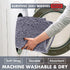LuxUrux Bath Mat, Extra-Soft Plush Non-Slip Bathroom Rug, Luxury Chenille Microfiber Material, Super Absorbent Shaggy Bath Rug. Machine Wash & Dry...