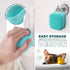 Dog Cat Bath Brush Pet Bath Brush Soft Shampoo Dispenser Pet Grooming Bath Massage Dispenser Soft Silicone Brush Dog Cat Grooming Cleaning Soft Sc...