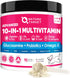Dog Vitamins Powder, Probiotics & Digestive Enzymes for Gut Health, Glucosamine & Chondroitin & Omega 3, Complete Supplement for Homemade Dog Food...