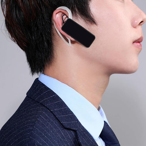 Universal Silicone Ear Hooks, Flexible Ear Piece Clamp, Replacement Ear Loop Clips for Bluetooth Headset Mini Two Way Radio (Two Colors Pack of 8)...