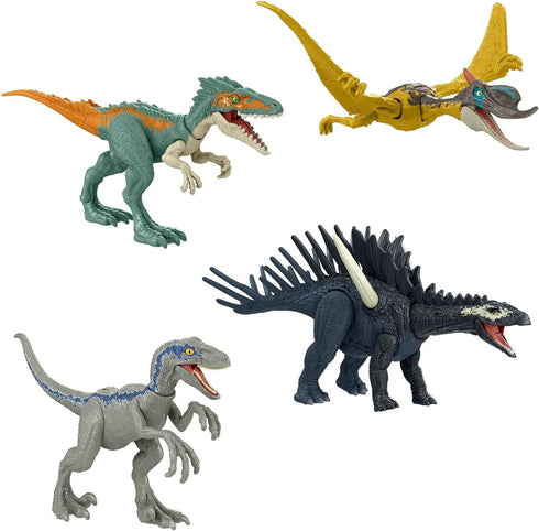 Jurassic World Dominion Ferocious Pack Atrociraptor Dinosaur Action Figure...