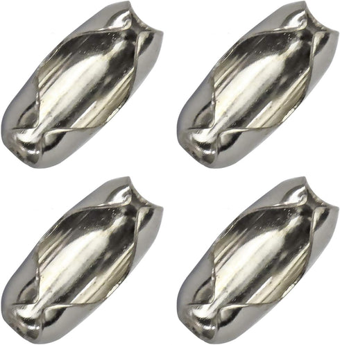 Ball Chain Connector Clasps 300 Pieces Number 10 Connectors Fits 4.5mm Beaded Ball Chain...