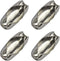 Ball Chain Connector Clasps 300 Pieces Number 10 Connectors Fits 4.5mm Beaded Ball Chain...