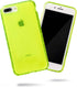 SteepLab Neon Highlighter Case for iPhone 8 Plus & iPhone 7 Plus (5.5" Screen) - The Grippy Jelly Case w/Protective Air Pockets (Conspicuous Neon ...