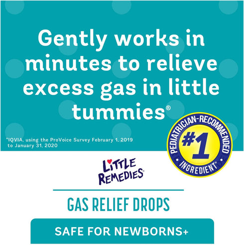 Little Remedies Gas Relief Drops, Natural Berry Flavor, Safe For Newborns, 1 fl oz...