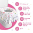 20 Pack Extra Large Disposable Toilet Seat Cover (Floral) – Toddler Toilet Covers For Full Coverage On Toilet or Potty – Ideal Travel Toilet Seat ...