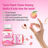 2 Pack Calcium Magnesium Zinc Gummies with Vitamin D3 & B12, Sugar Free Calcium Supplements for Women Men, Vegan Peach Flavor…...