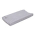 NoJo Little Love Sweet Deer, Grey, White Stripe Plush Changing Pad Cover With Pink Deer Applique, Grey, White, Pink...