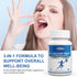 Calcium-Supplement Vitamin-D3 1200-mg Magnesium-Mini - 186Tablets Unflavored Slow Release Bone Health Women and Men Dietary Supplement Easy to Swa...