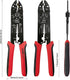 KATA 10 Inch Wire Cutter Wire Stripper, Cutting for 8-22 AWG Solid Wire and 10-26 AWG Stranded Wire, Multifunctional Wire Cutting and Wire Strippi...
