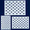 Jumbo American Flag 50 Star Stencil Template, 24.5'' x 17.5'', 3 Sizes Large Plastic Stencil Template for Painting on Wood, Fabric, Paper, Airbrus...