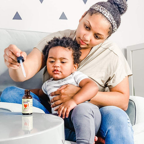 CHILDLIFE ESSENTIALS Vitamin D3 - Vitamin D Drops for Infants,Toddlers & Kid Supports Immune, Respiratory, Heart, & Bone Health, All-Natural, Non-...