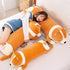 Shiba Inu Plush Pillow Stuffed Animal Dog Cute Corgi Akita Soft Plush Toy Comfort Cushion Gifts for Girls Boys (Sleeping, 60cm/23.6inch)...