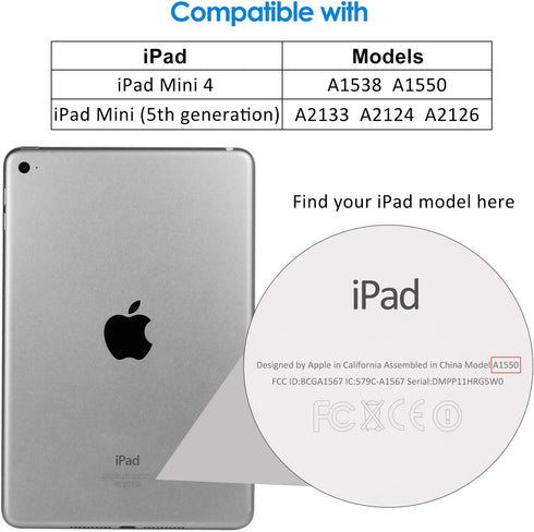 JETech Screen Protector for iPad mini 5/4 (2019/2015 Model, 5th/4th Generation), Tempered Glass Film, 1-Pack...