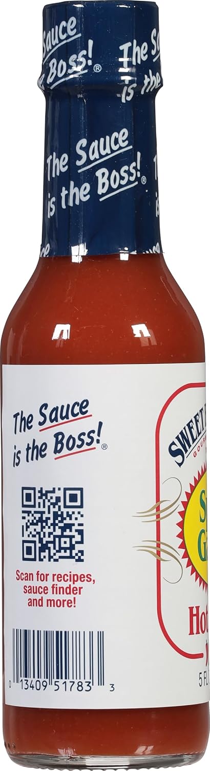 Sweet Baby Ray’s Spicy Garlic Hot Sauce 5 Fl Oz (Pack of 2)...