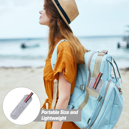 Travel Utensils with Case, 8Pcs Portable 304 Stainless Steel Flatware Set for Camping Picnic Office, Travel Camping Cutlery(Black)...