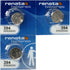 3 Renata 394 Button Cell Watch Batteries...