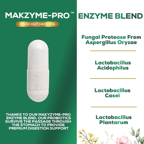 Digestive Enzymes with Probiotics - Probiotic Multi Enzymes with Probiotics and Prebiotics for Digestive Health and Bloating Relief for Women and ...