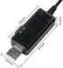 DROK USB to 9V Adapter, 5V to 12V Step Up Converter, USB to 12V DC Power Cable Voltage Converter 1A Step Up Transformer Voltage Regulator 12V with...