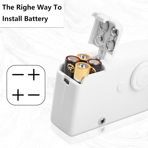 Handheld Sewing Machine, Hand Held Sewing Device Heavy Duty, Hand Sewing Machine Portablefor DIY, Fabrics, Clothes, Home Quick Repairing And Stitc...