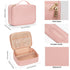 OCHEAL Makeup Bag, Potable Make up Bag Cute Makeup Organizer Bag for Toiletry Cosmetics Accessories with Divider and Brushes Compartments, Makeup ...