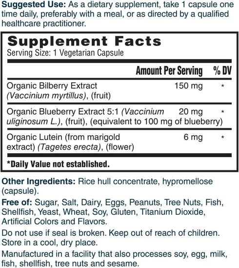 Nature's Lab Vision Complex - 90 Capsules...