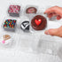 RomanticBaking 50pcs Clear Single Chocolate Covered Ore Cookies Macaron Box for Wedding Favors Baby Shower 2.17"×2.17"×1.38" Inch Party Favor Box ...