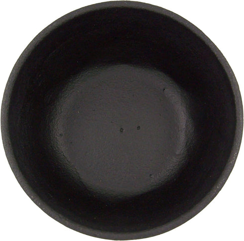 47th & Main Durable Black Cast Iron Bowl, Small, Round, 14 fl.oz....