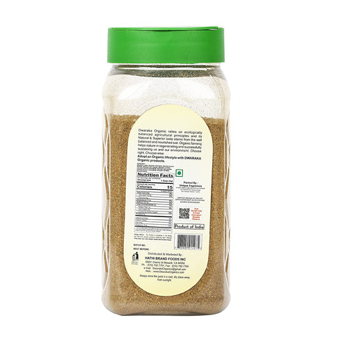 Dwaraka Organic - Garam Masala Powder, 7oz, Healthy, Organic, Non GMO, All Natural...