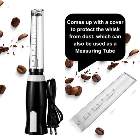 K-Brands Corded Electric Milk Frother with Plug in - Handheld Electric Whisk Stirrer Whipper - Foam Maker for Coffee, Latte, Cappuccino, Hot Choco...