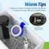 Toilet Bowl Cleaner System - Self-Cleaning Toilet Bowl Cleaners, 4 Pack Toilet Bowl Cleaner Tablets, Economical Automatic Toilet Bowl Cleaner, Slo...